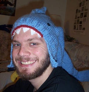 Shark Hat Free Knitting Pattern