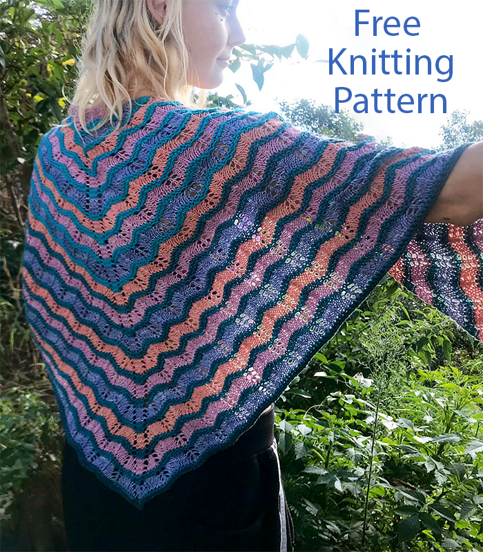 Free Shawleena  Shawl Knitting Pattern