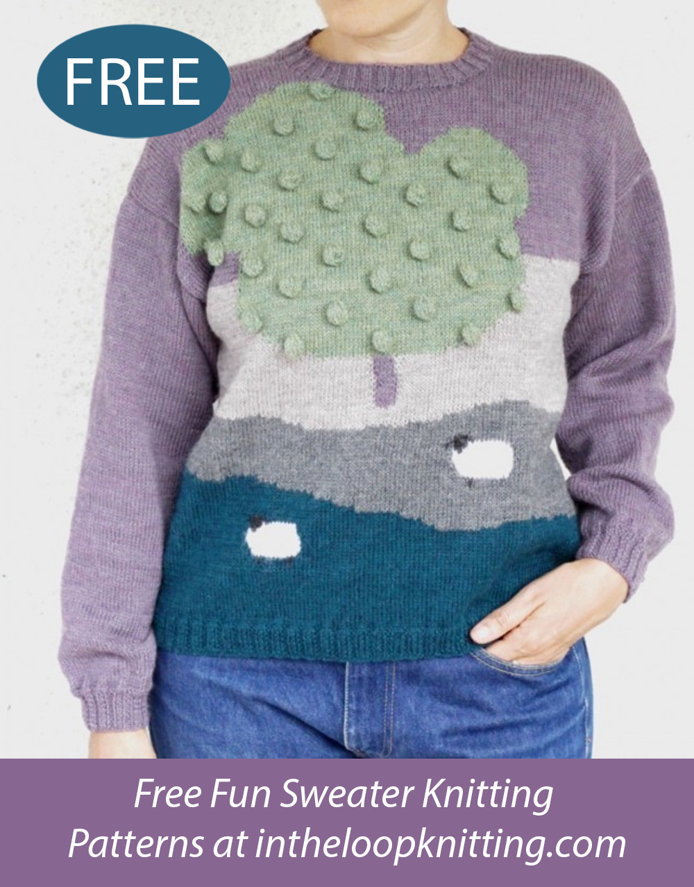 Free Sheepy Sweater Knitting Pattern