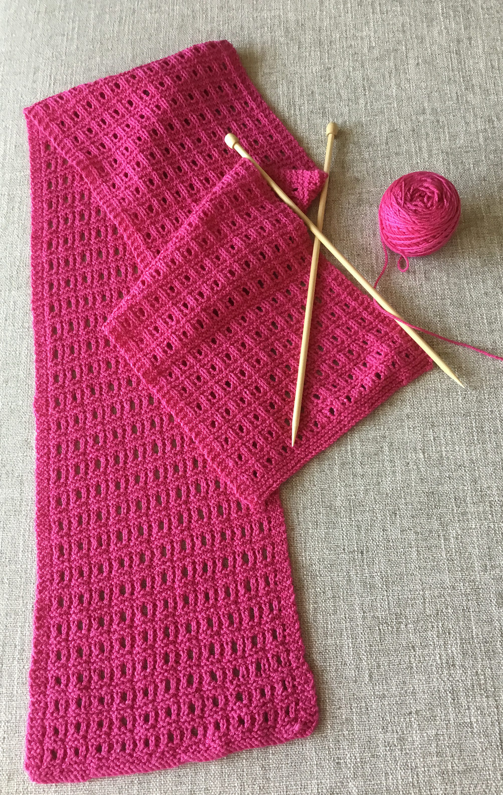 Free Reversible Scarf Knitting Patterns - Mikes Nature