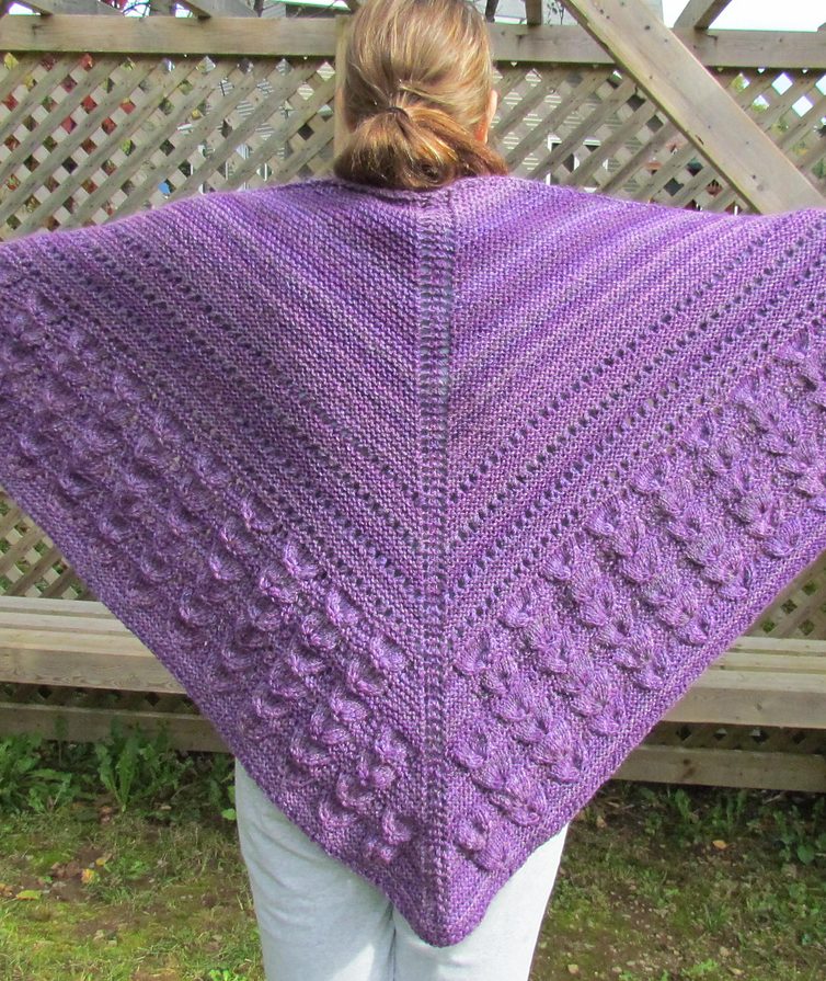 Shawls for Bulky Yarn Knitting Patterns - In the Loop Knitting