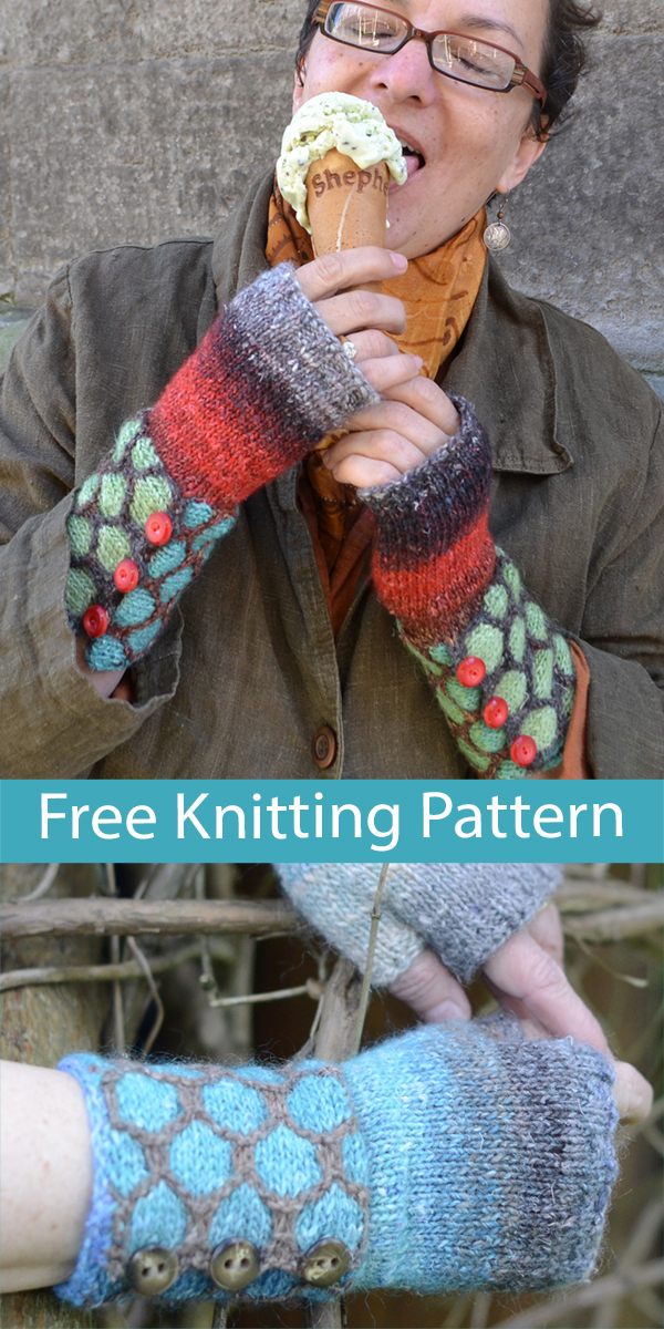Free Knitting Pattern Shepherds Fingerless Mitts