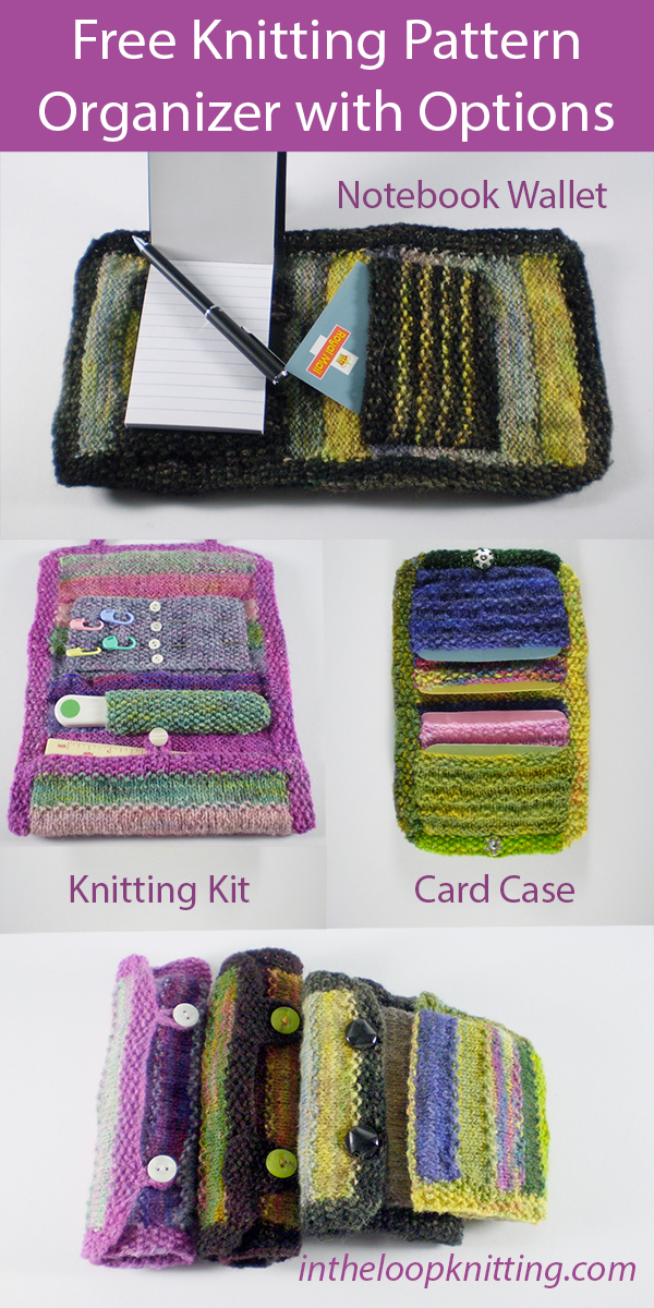 Free Organizer Case Knitting Pattern