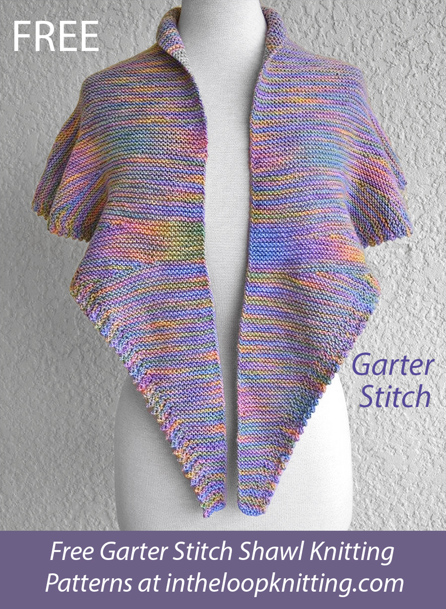 Free Shimmer Shawl Knitting Pattern