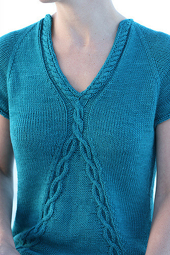 Free knitting pattern for Siesta Top