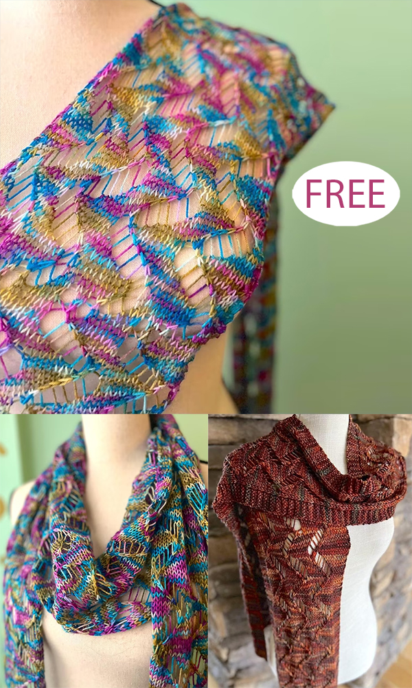 Free Silly Goose Scarf Knitting Pattern