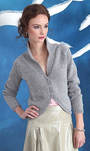 Silver Jacket Cardigan free knitting pattern and more cardigan sweater knitting patterns