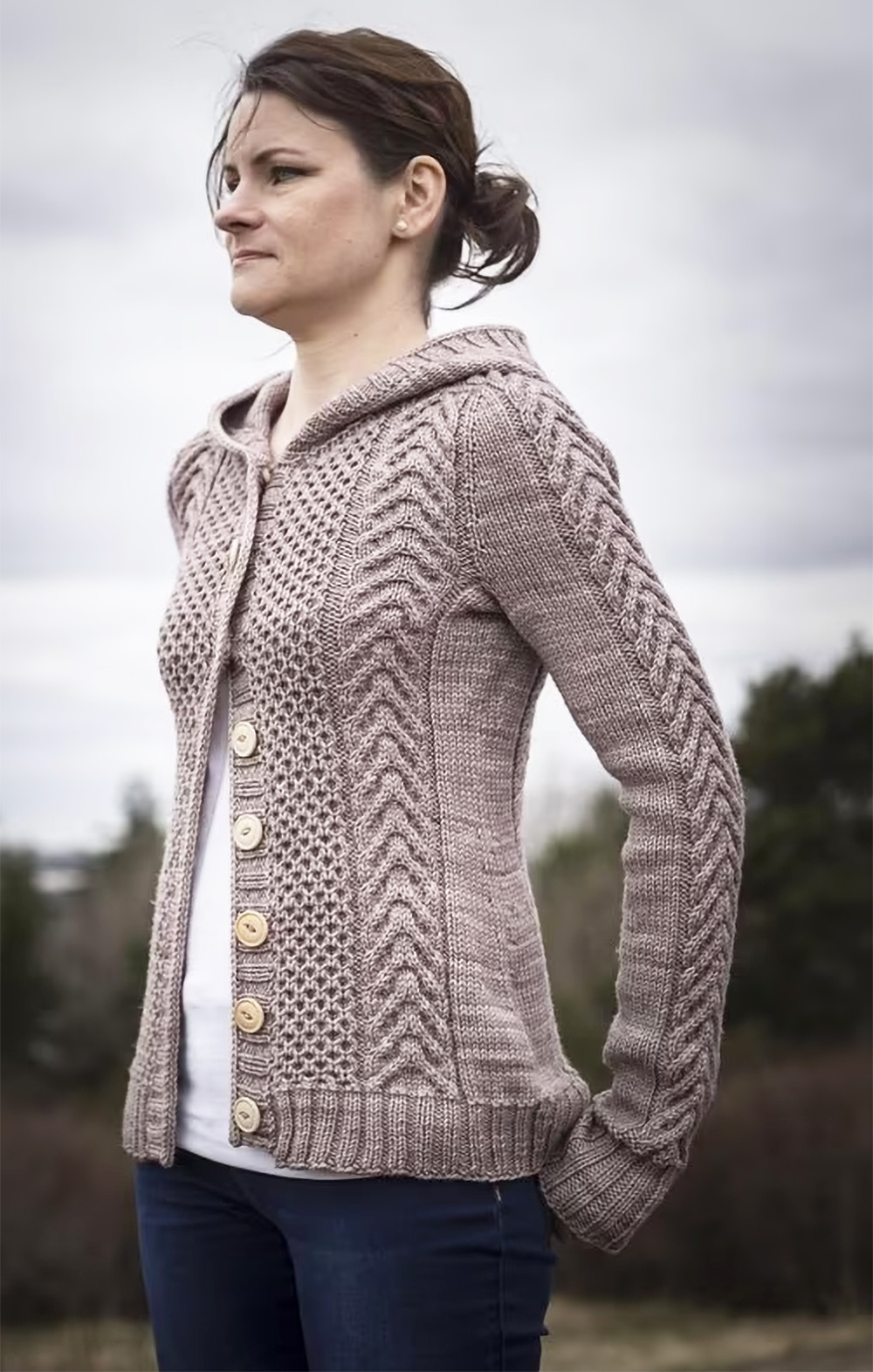 Knitting Pattern Silversmith Hoodie