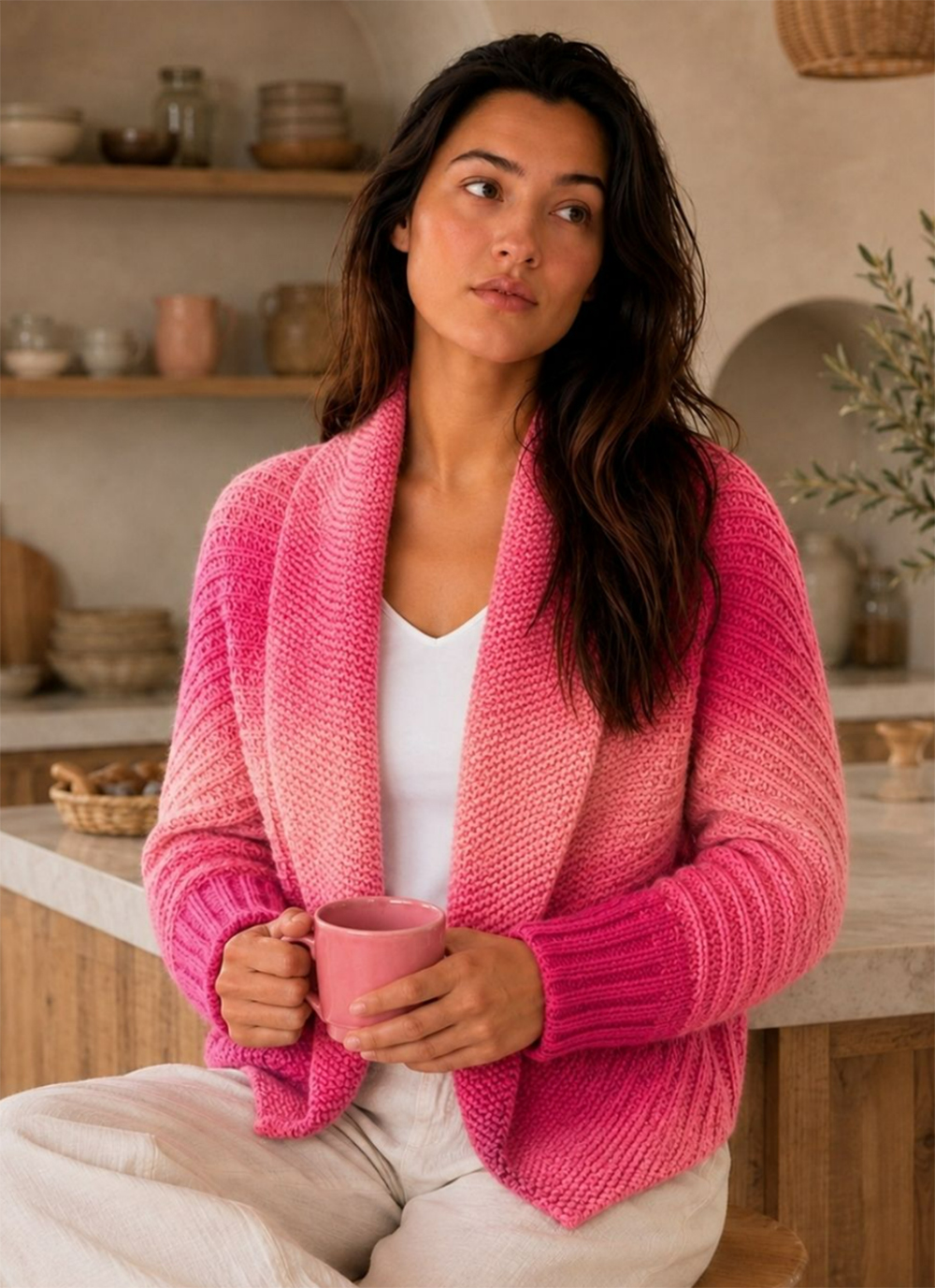 Simple Shrug  Knitting Pattern