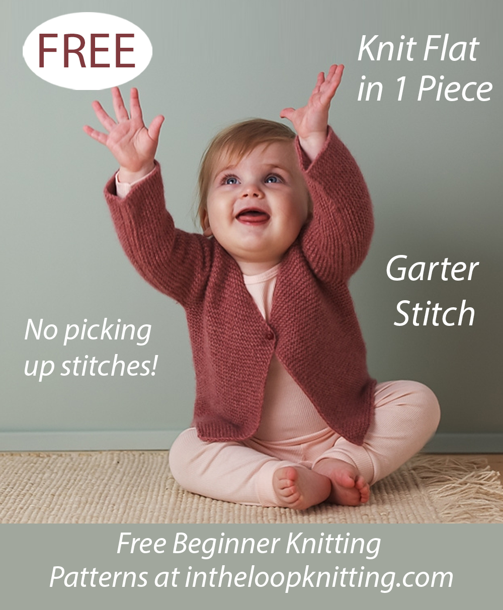 Free Simply The Best Cardigan for Babies and Toddlers Knitting Pattern