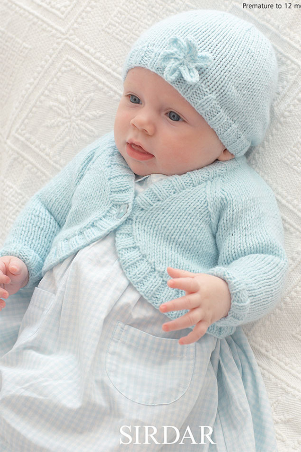 Baby And Child Shrugs And Boleros Knitting Patterns In The