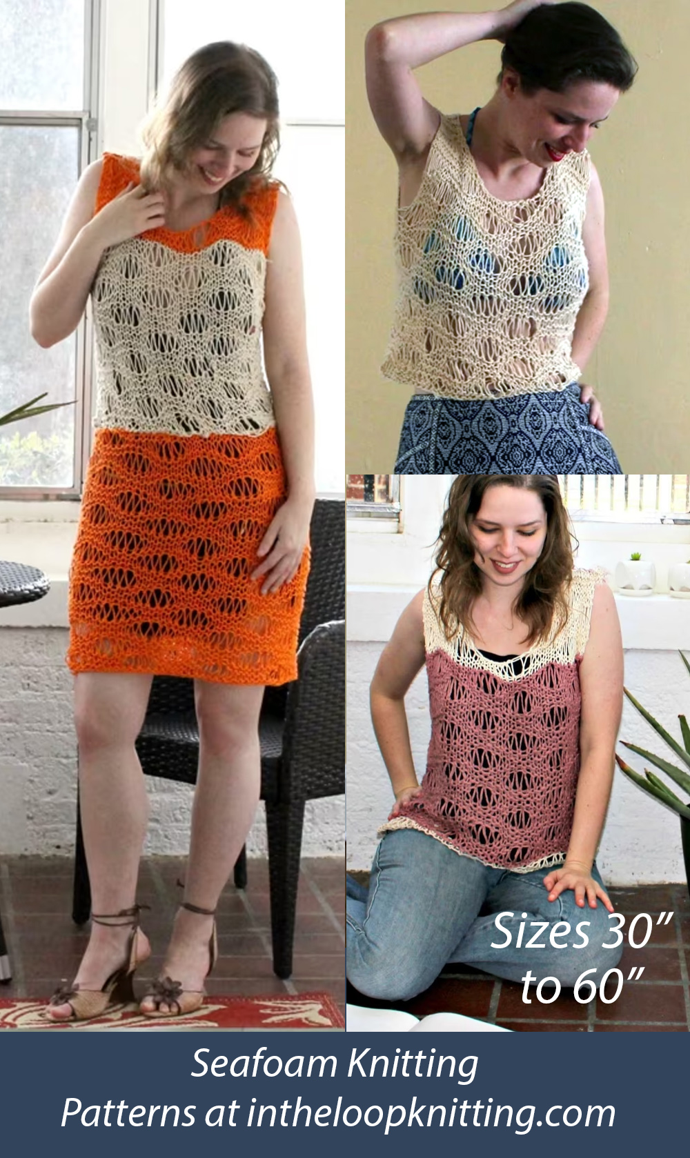 Siren Seafoam Dress and Top Knitting Pattern