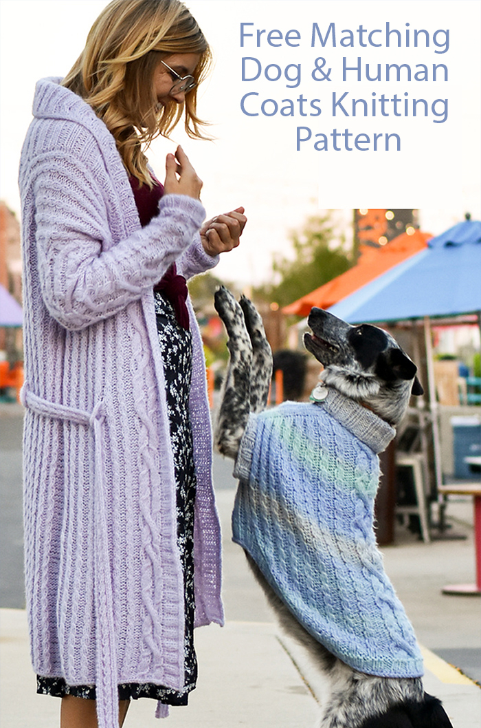Free Skift Cardigan and Dog Sweater Knitting Pattern