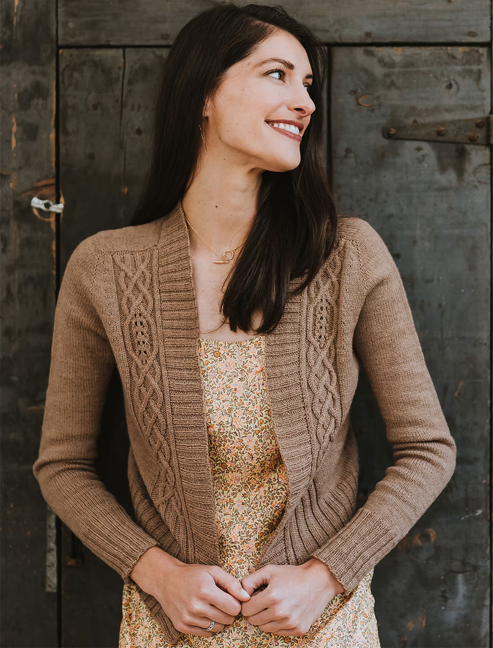 Skim Cardigan Knitting Pattern