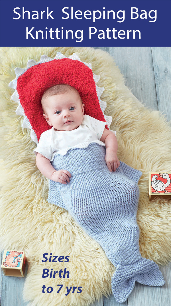 Baby Shark Sleeping Bag Knitting Pattern Free Limited Time Sleep Sack Cocoon