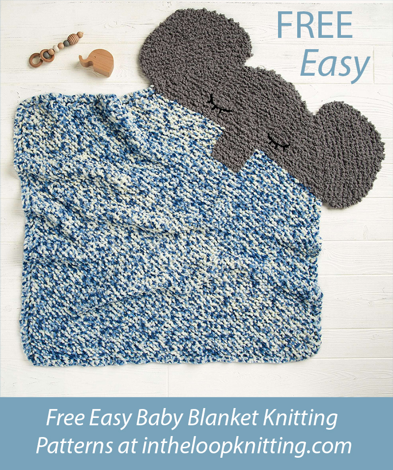 Free Sleepy Ellie Baby Blanket Knitting Pattern