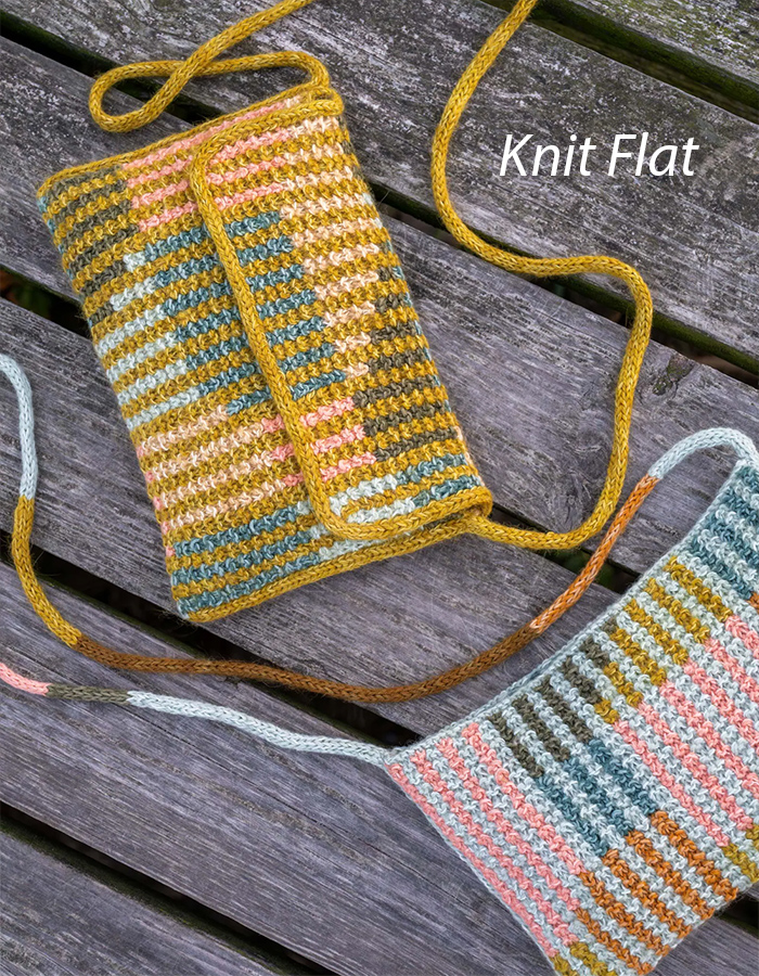 Slip Stitch Summer Bag Knitting Pattern Set