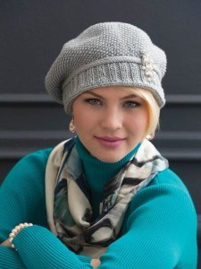 Ann McCauley’s Seed-Stitch Slouchy Hat free knitting pattern