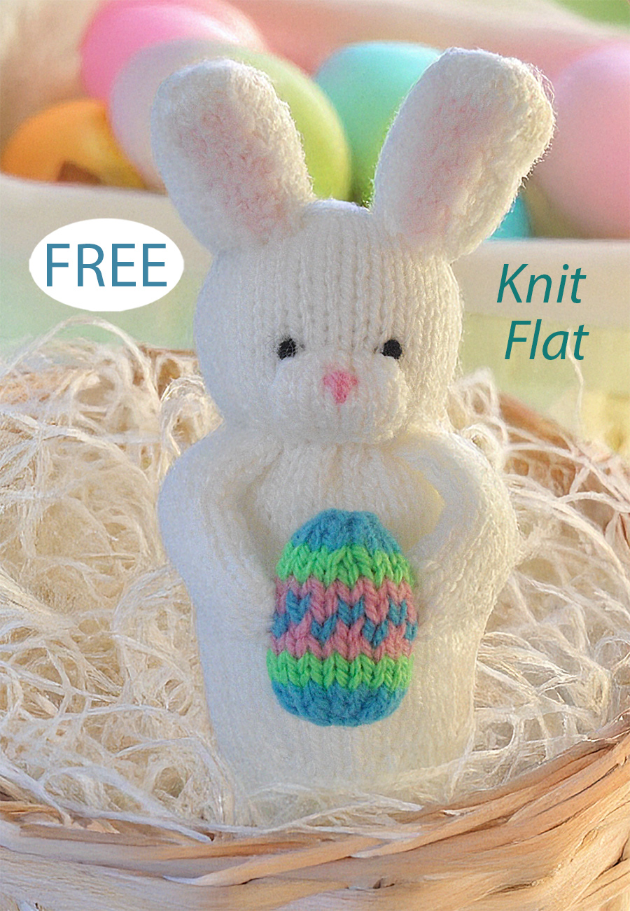 Free Small Easter Bunny Knitting Pattern