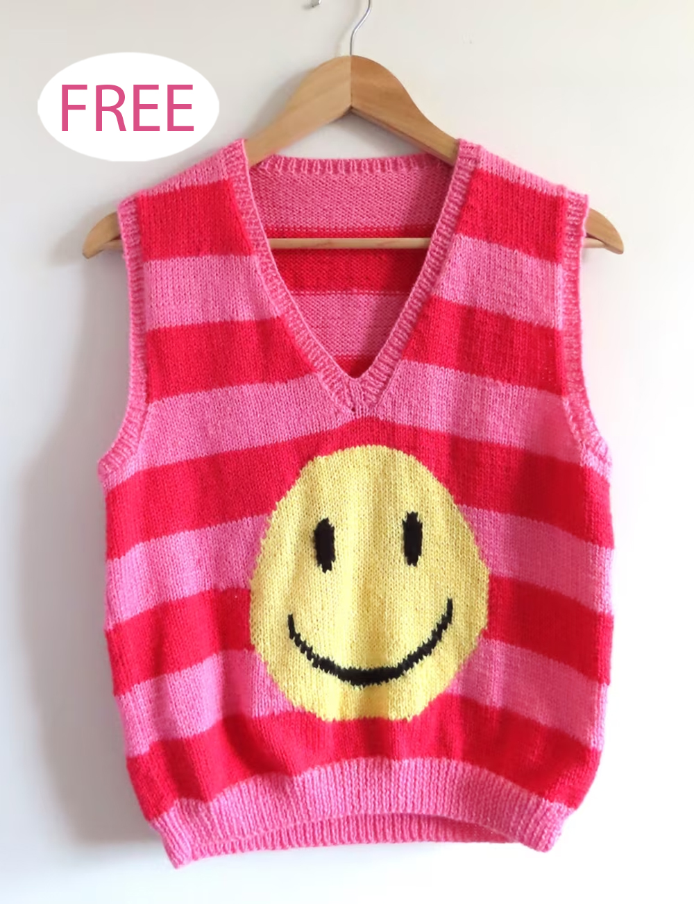 Free Smile Slipover Knitting Pattern Emoji Socks