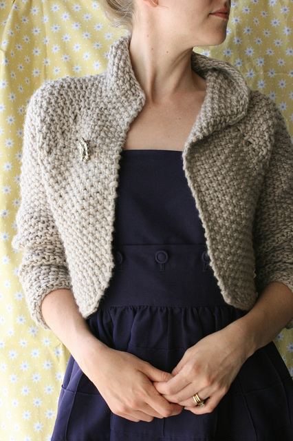 Knitted 2024 bolero cardigan