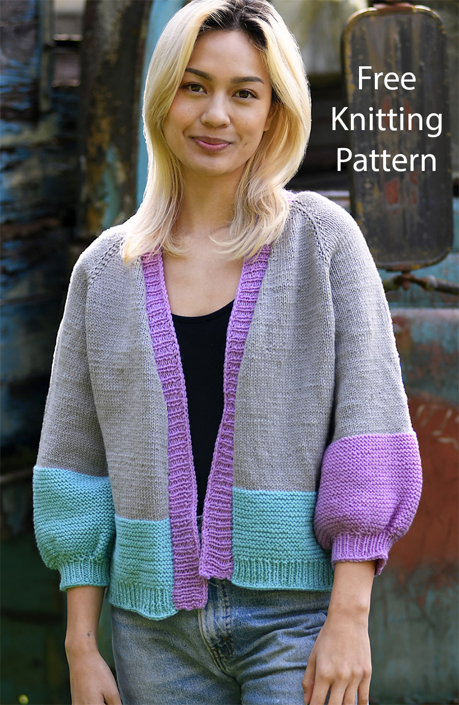 The Snug Cardigan Free Knitting Pattern