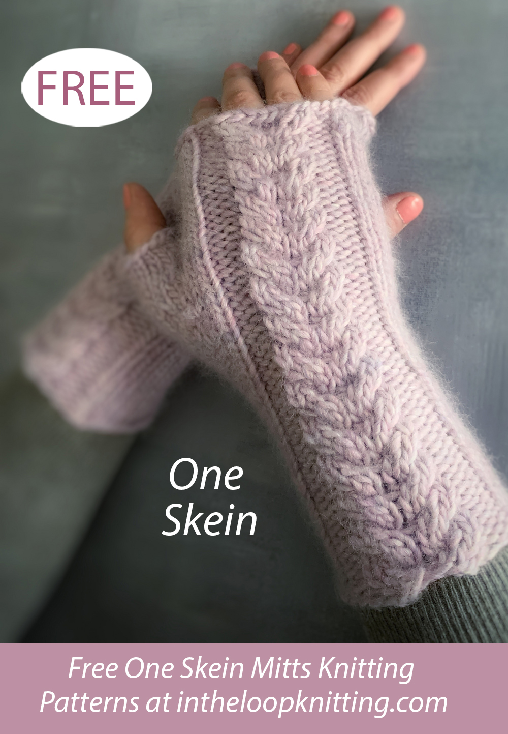Free Snuggle Fingerless Gloves Knitting Pattern