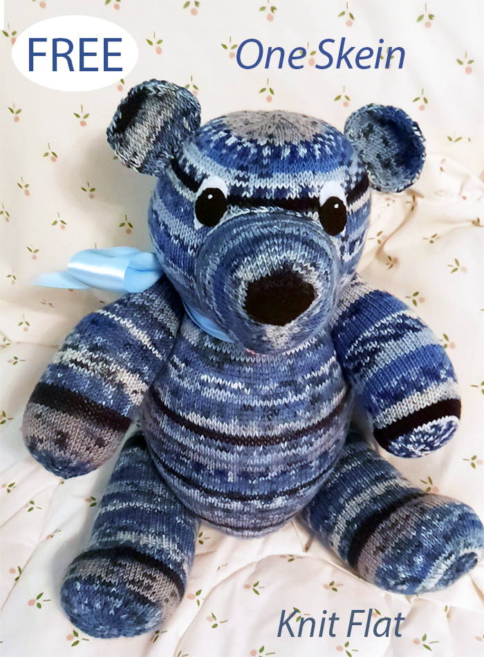 Sock Teddy Bear Knitting Pattern