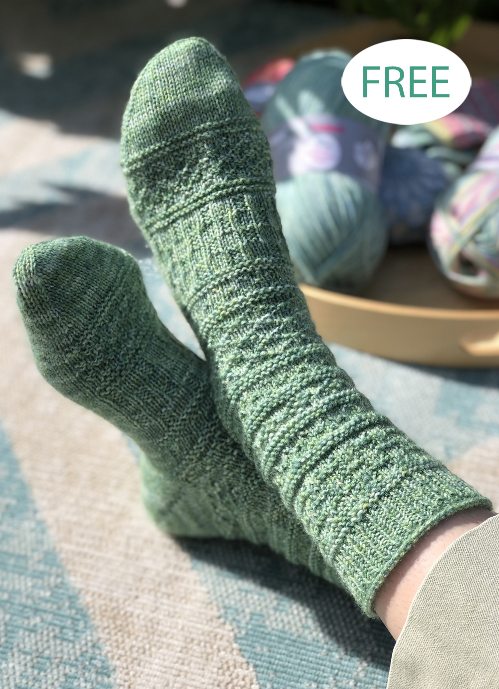 Free Gansey Sampler Socks Knitting Pattern