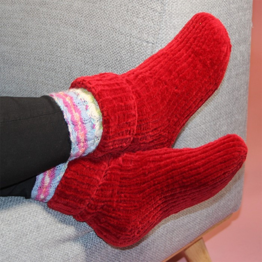Sofa Socks Knitting Patterns