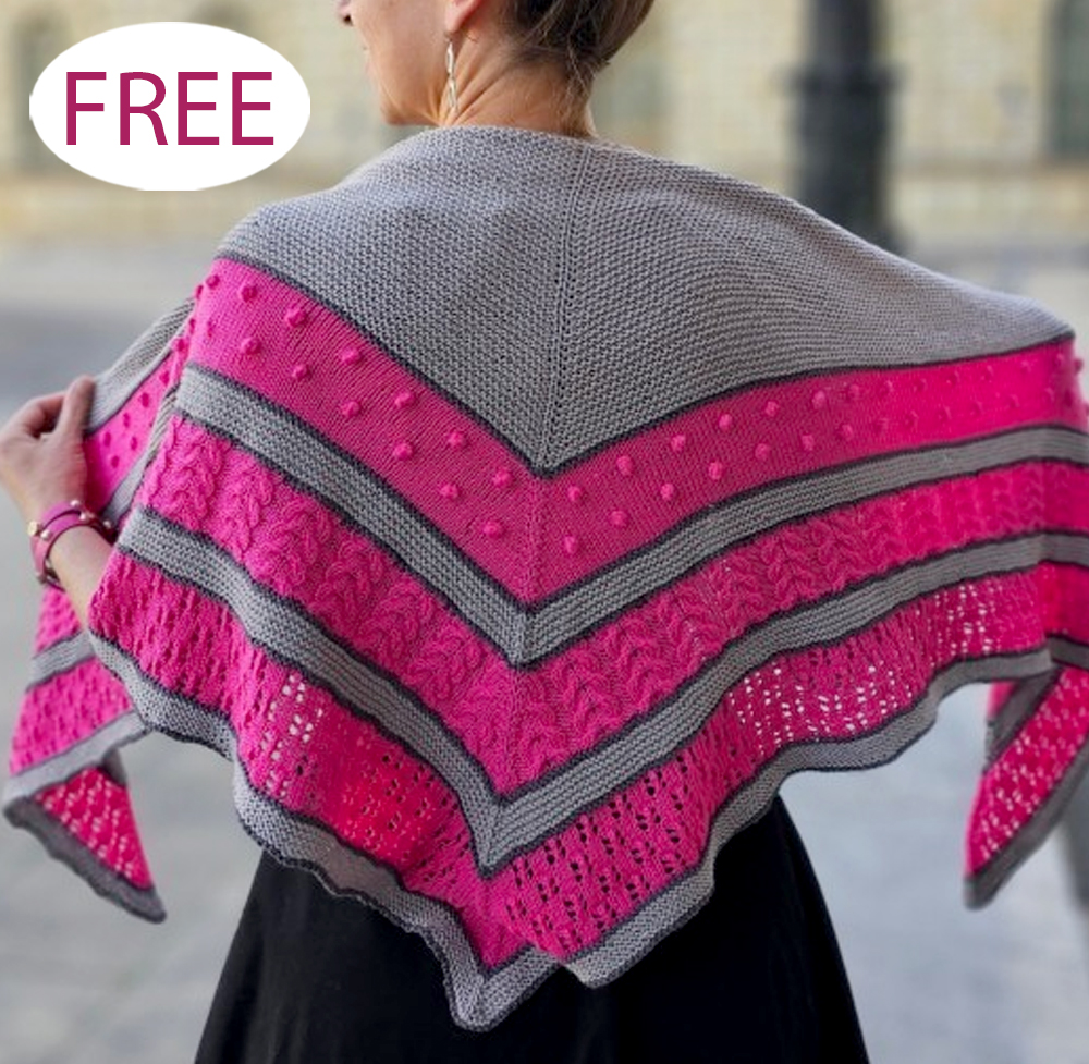 Free Soferl Shawl Knitting Pattern