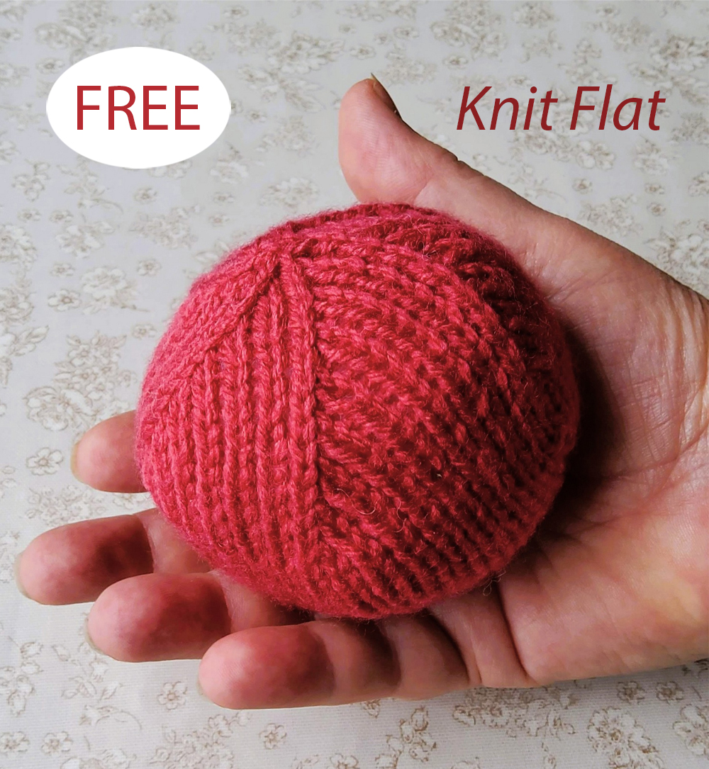 Free Knitter's Stress Ball / Soft Ball Knitting Pattern