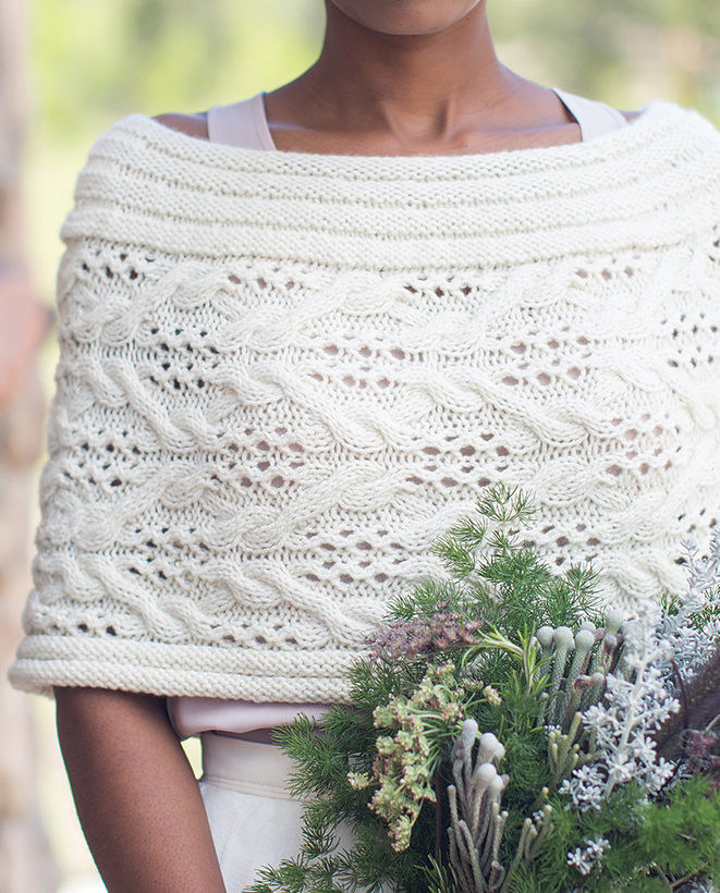 Knitting Pattern for Solstice Capelet