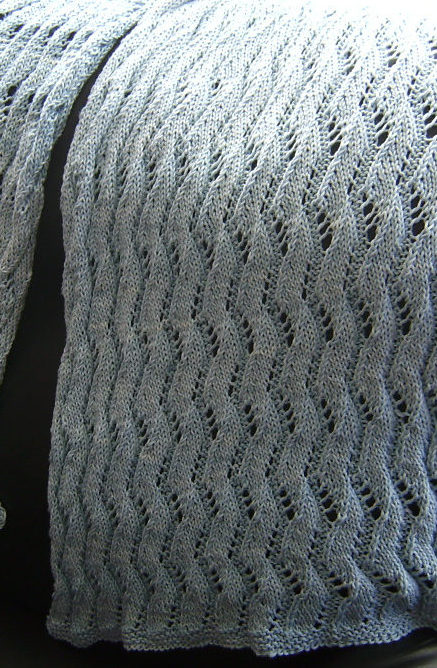 Free Knitting Pattern for Solstice Stole