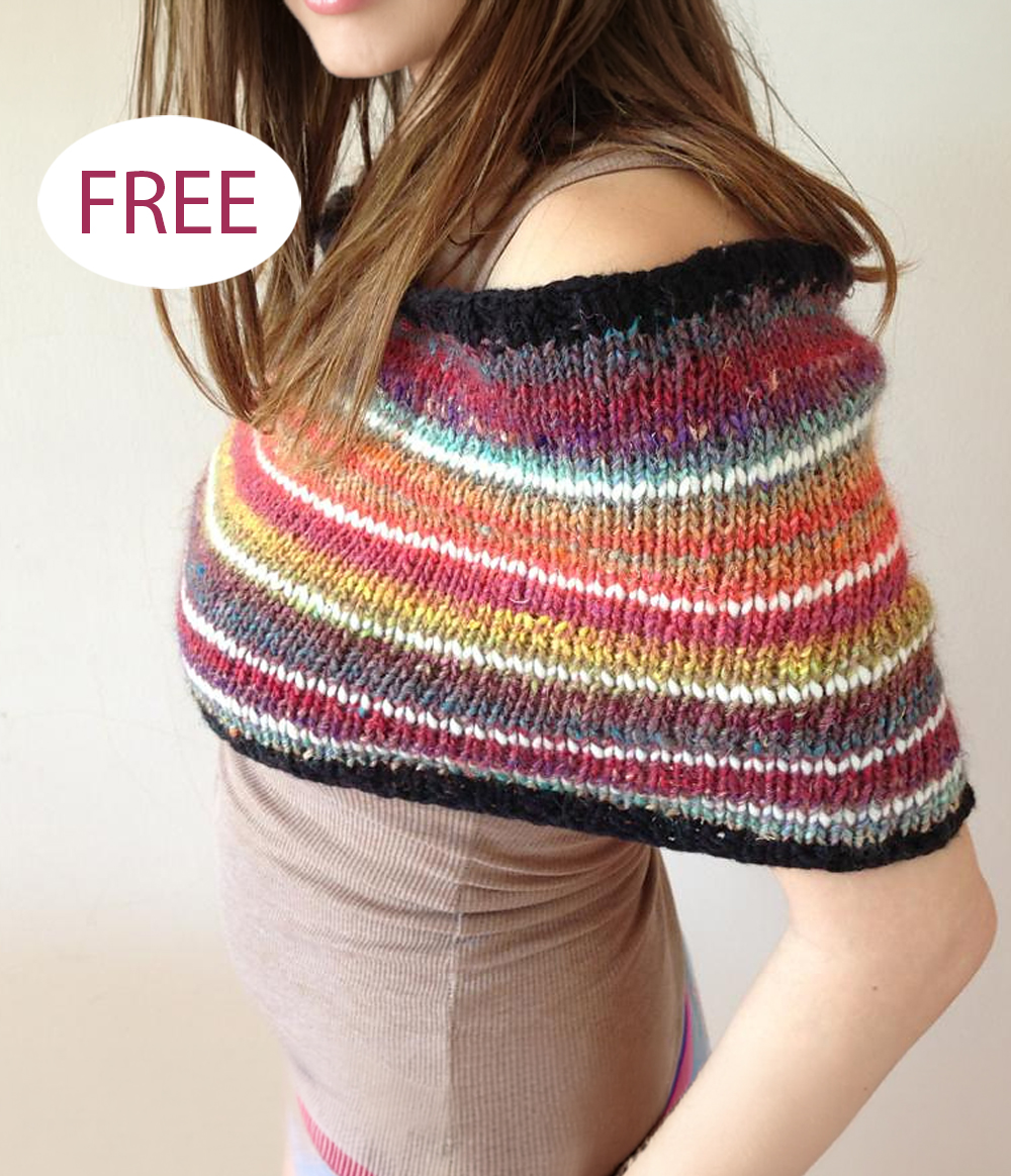 Free Songbird Capelet Knitting Pattern