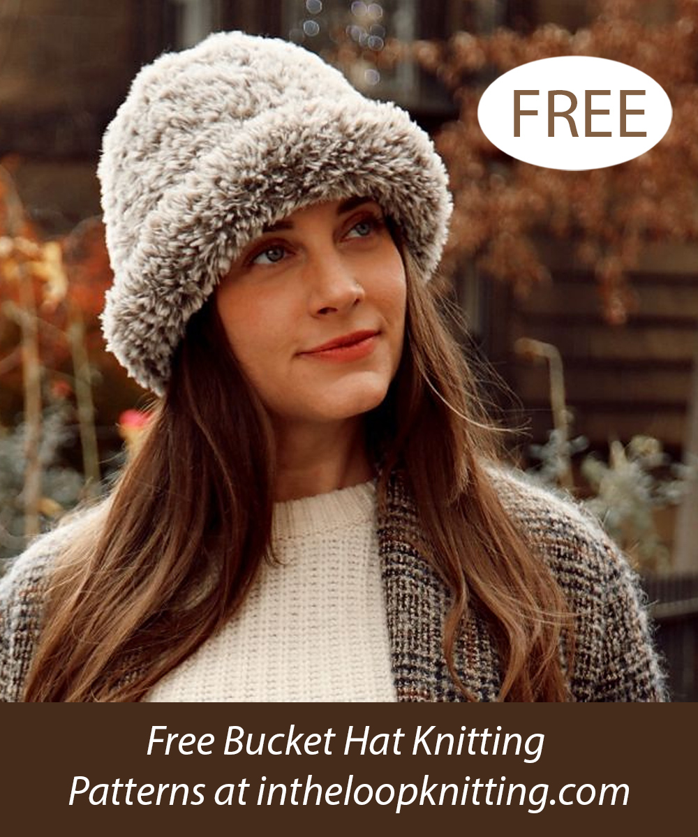 Free Easy Sophie Bucket Hat Knitting Pattern