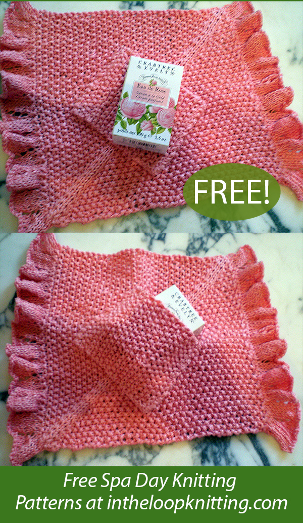 Free Spa Cloth Knitting Pattern