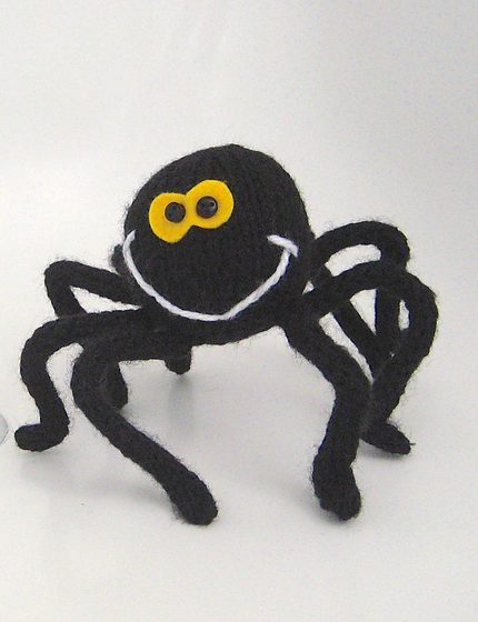 Free knitting pattern for Spidey spider toy