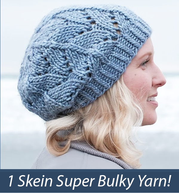 Free Hat Knitting Pattern Quick Spindrift Hat
