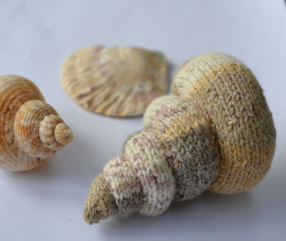 Free knitting pattern for Spiral Shell