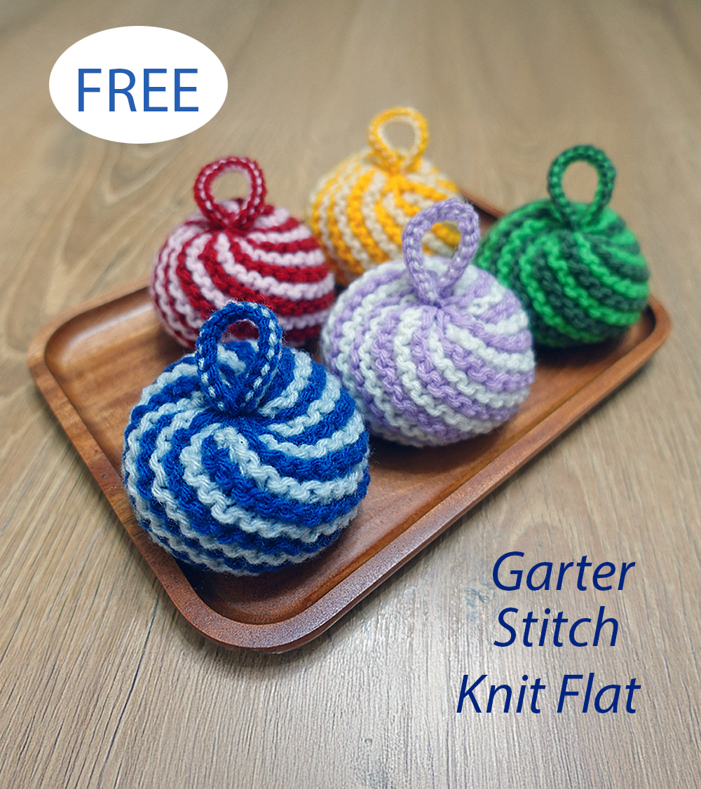 Free Knitting Pattern Spiral Tawashi
