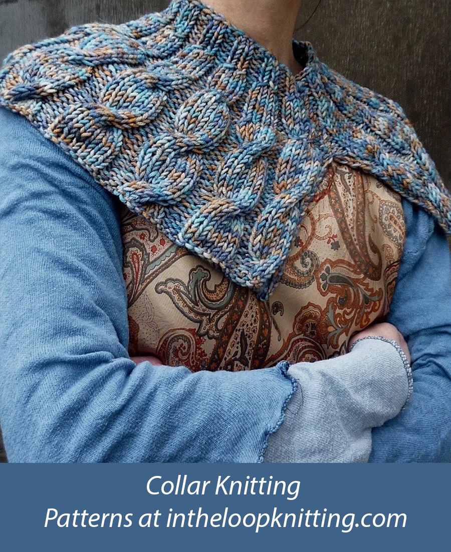 Spirit of the Sea Collar Knitting Pattern