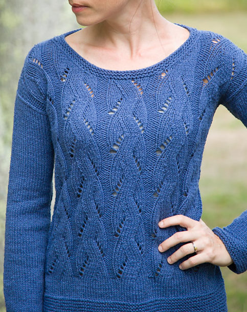 Lace Pullover Knitting Patterns- In the Loop Knitting