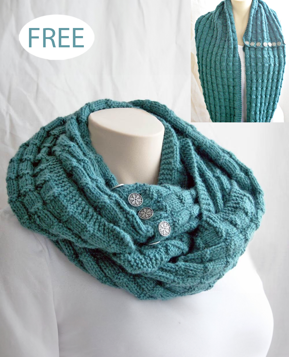 Free Spruce Cowl Knitting Pattern 