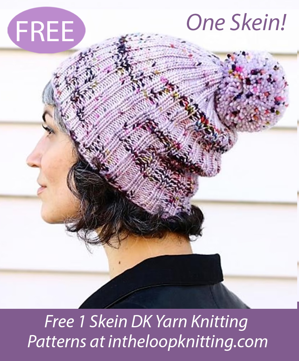 Free One Skein Standing Rock Hat Knitting Pattern