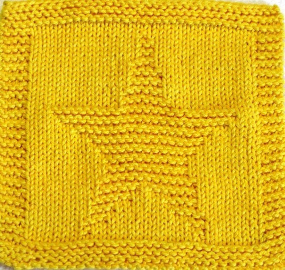 Knitting pattern for Star Cloth and more star knitting patterns