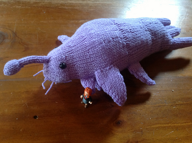 Free Knitting Pattern Star Whale from Doctor Who