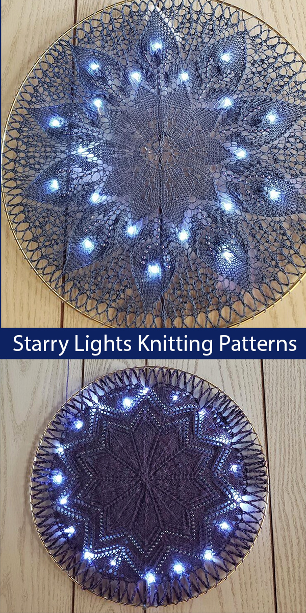 Starry Starry Lights Decoration Knitting Patterns Knit With Fairy Lights