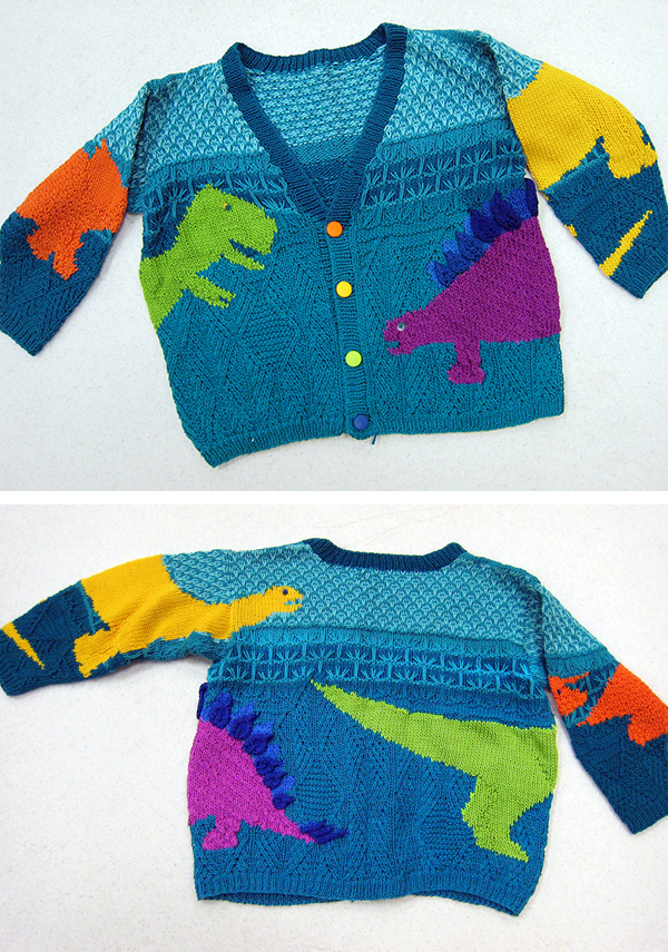 Dinosaur Knitting Patterns In the Loop Knitting