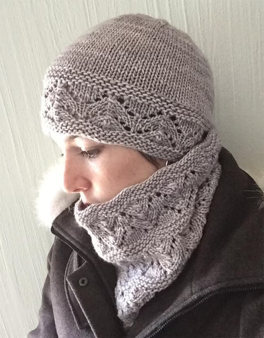 Stonebridge Cowl and Hat Knitting Patterns